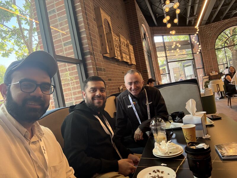 NOBLE Institute meeting with Paddy Lowe of Zero at Startup Grind