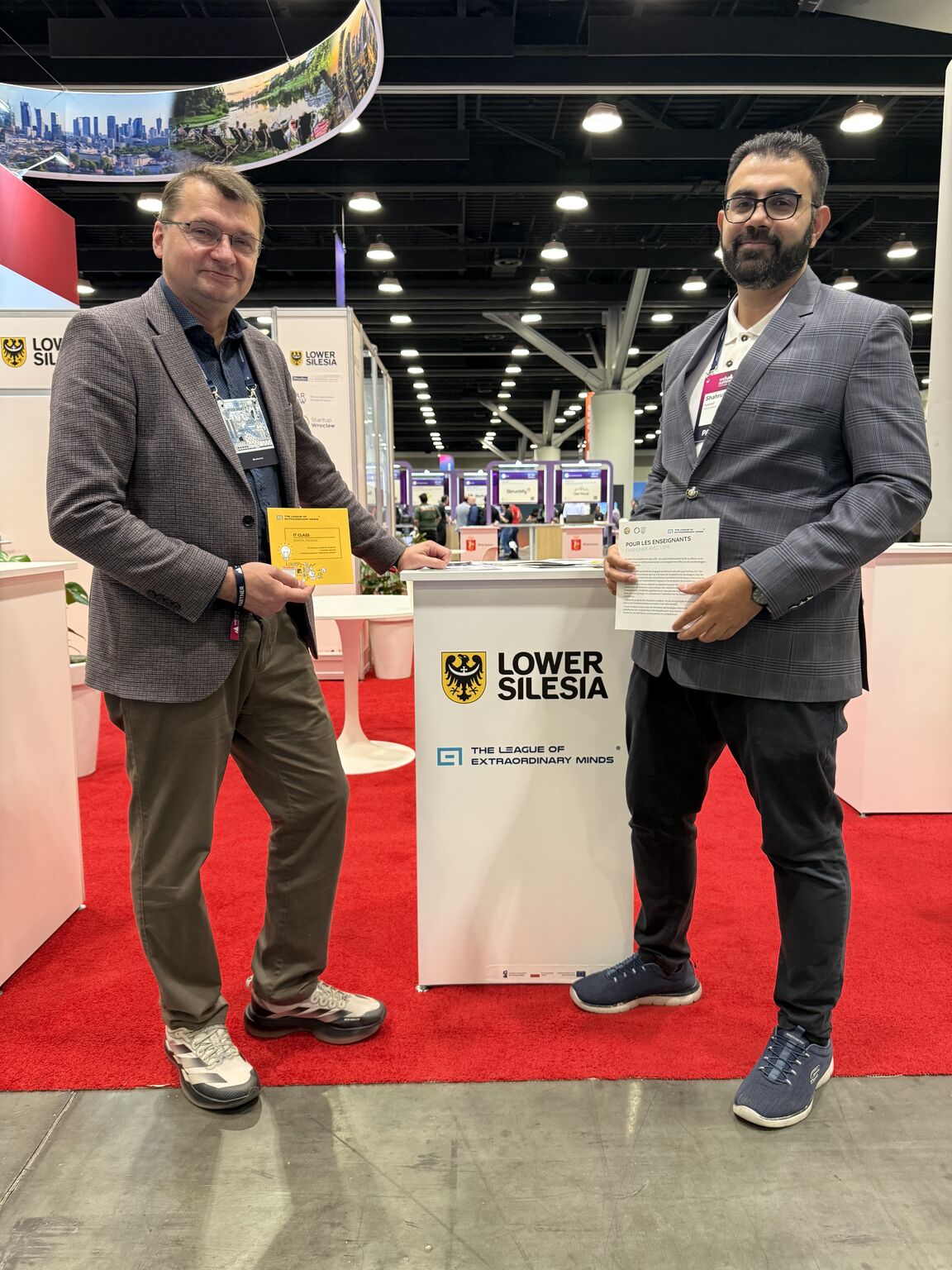 NOBLE Institute representatives at Web Summit 2026