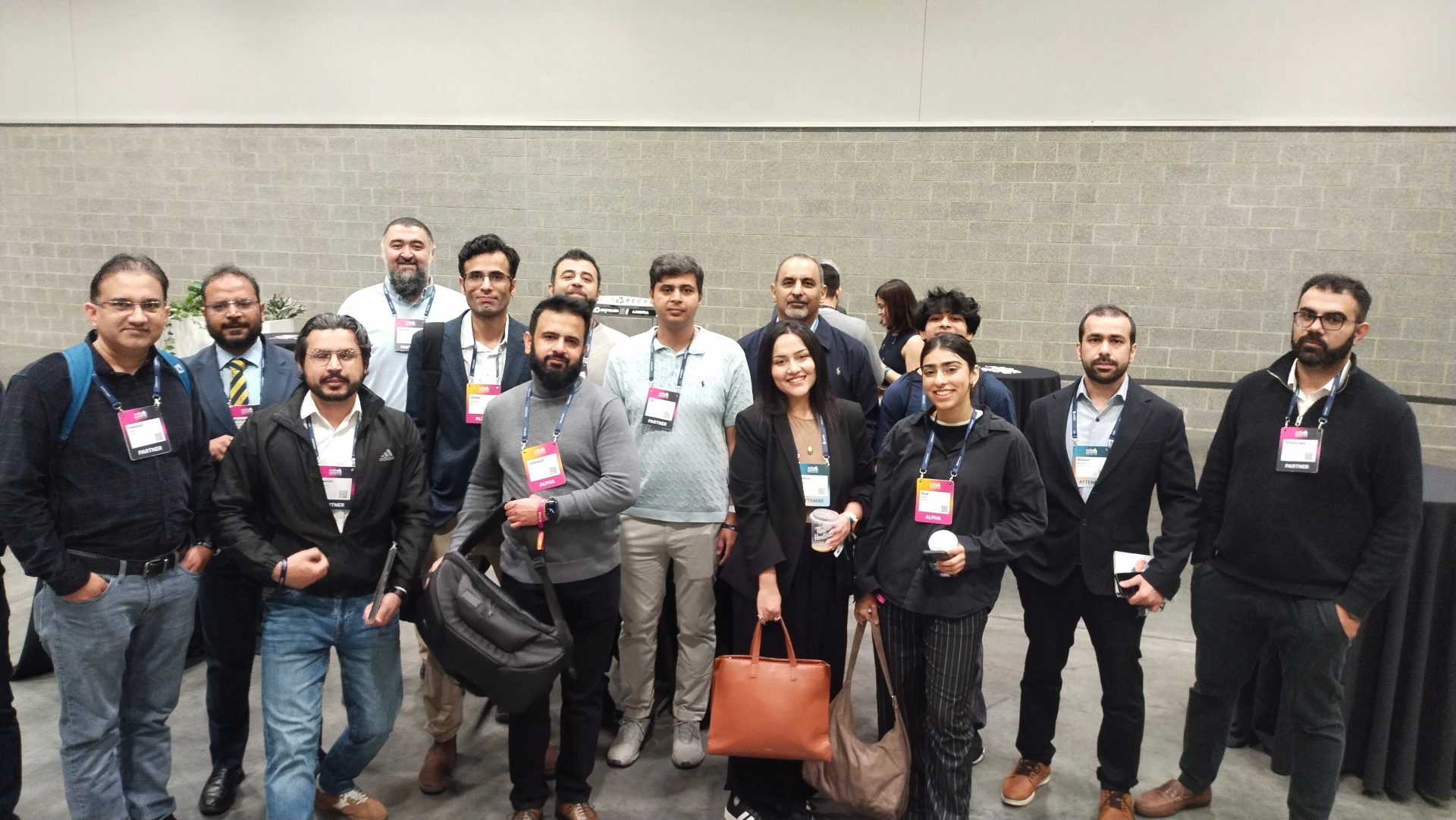 Canadian delegation representing NIEIC at Web Summit